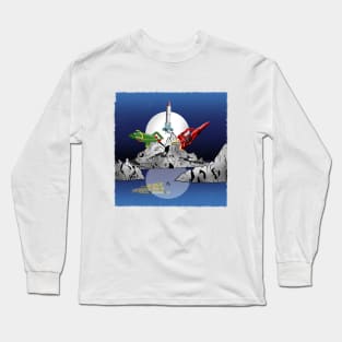 Thunderbirds Tracy Island Long Sleeve T-Shirt